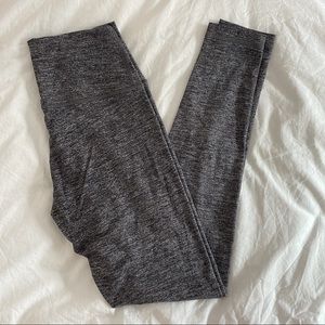 Lululemon wunder under black patterned leggings 28”